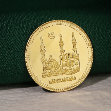 22 KT 4 GRM Divine Saleena Gold Coin -916